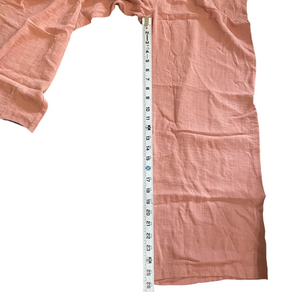 NWT Halara High Waisted Side Pocket Wide‎ Leg Palazzo Pants XS Petite Rosette - Picture 11 of 12